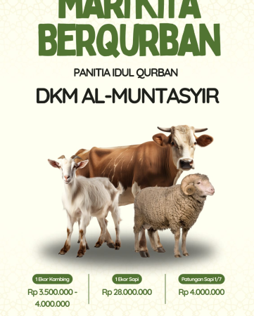 🕋 Pendaftaran Qurban Sapi 2026 M / 1447 H Masjid Al Muntasyir